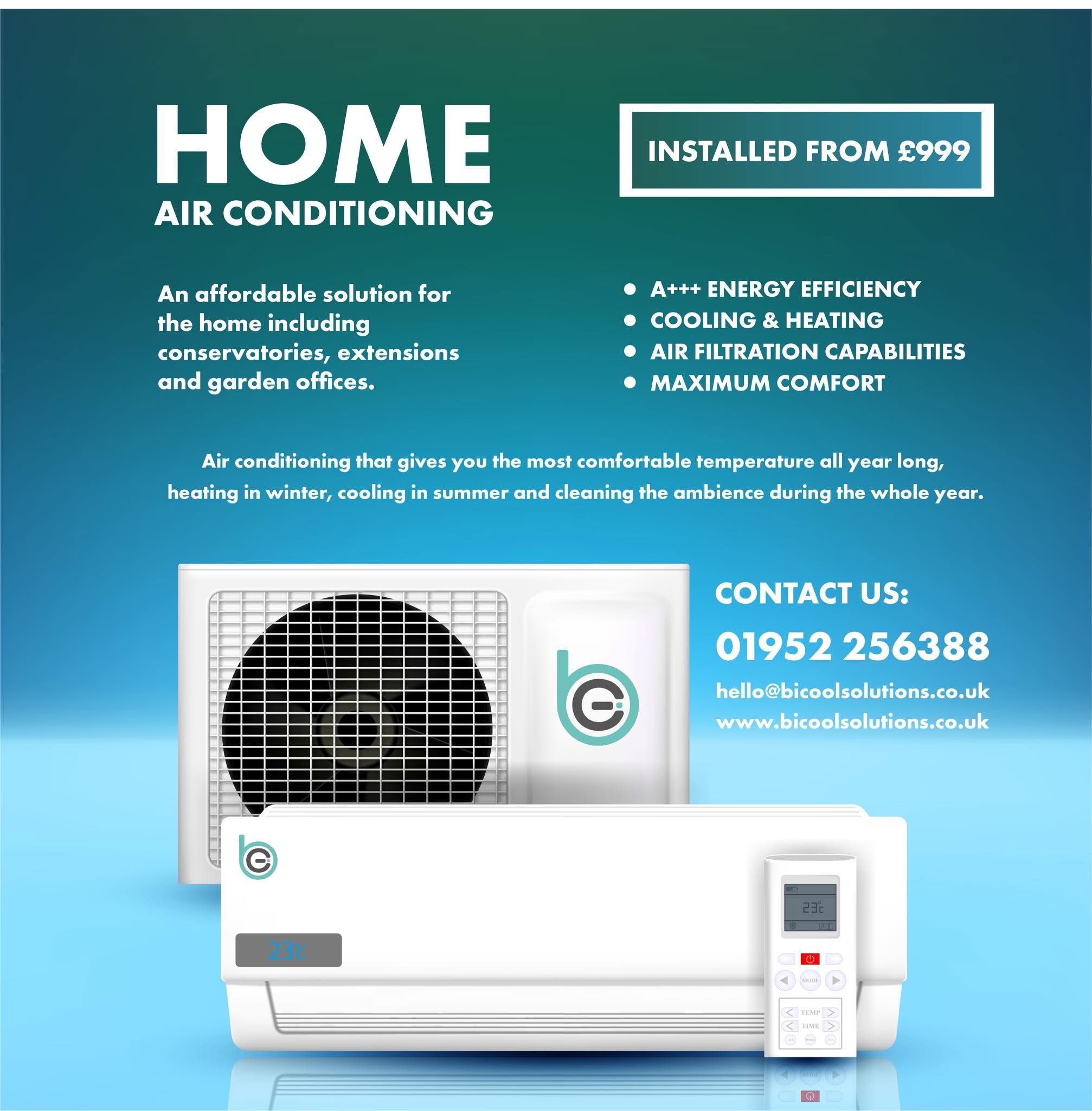 Home air conditioning telford