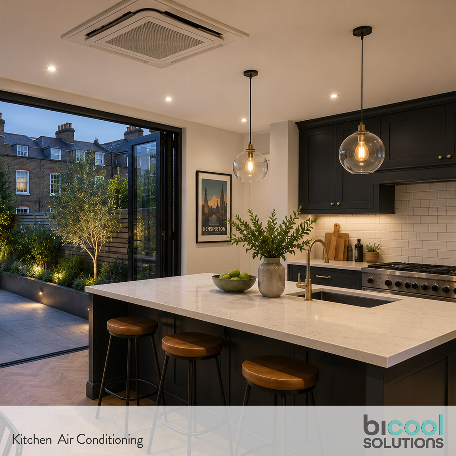 KITCHEN AIR CONDITIONING INSTALLATION