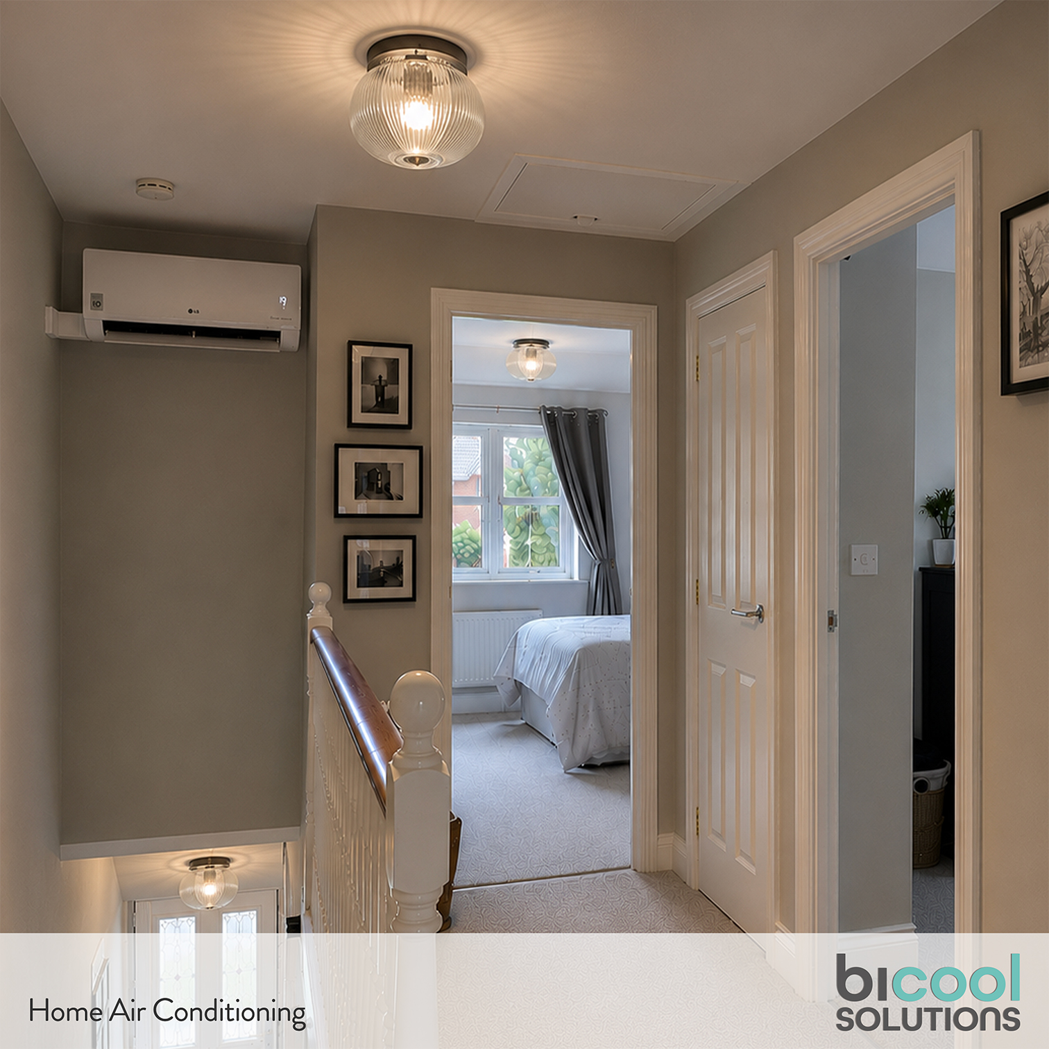 Home Hallway Air Conditioning Telford